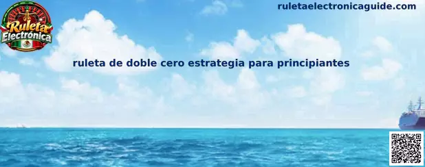 Imagen ilustrativa de la ruleta de doble cero para principiantes