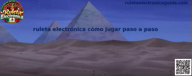 Ruleta Electrónica cómo jugar paso a paso