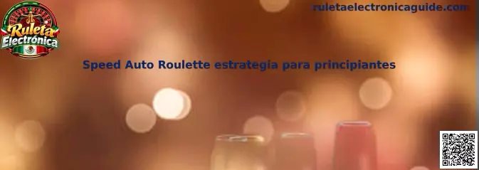 Imagen ilustrativa de Speed Auto Roulette para una guía de ruleta electrónica dirigida a principiantes