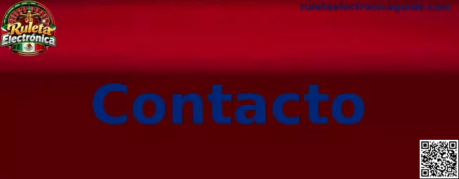 Página de contacto de Ruleta Electrónica