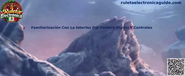 Referencia visual de la interfaz del tablero digital de Ruleta Electrónica, con números y controles interactivos