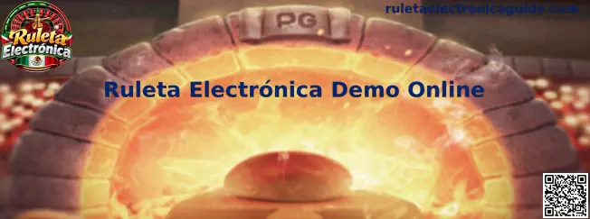 Interfaz ilustrativa de una Ruleta Electrónica Demo Online