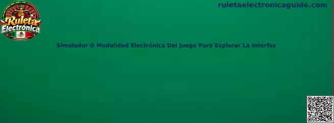 Simulador de Ruleta Electrónica para explorar interfaz digital