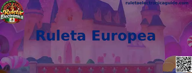 Ruleta Europea electrónica con diseño tradicional
